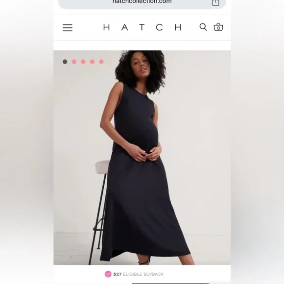 Hatch black Jamie dress - Picture 2 of 6